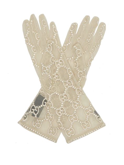 gucci gloves lace white|Gucci hat clearance.